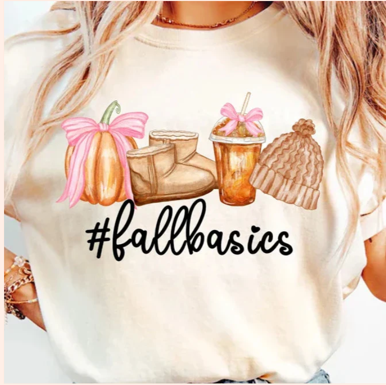 Fall Basics (black letters) - Real Glitter - Fall - New arrival