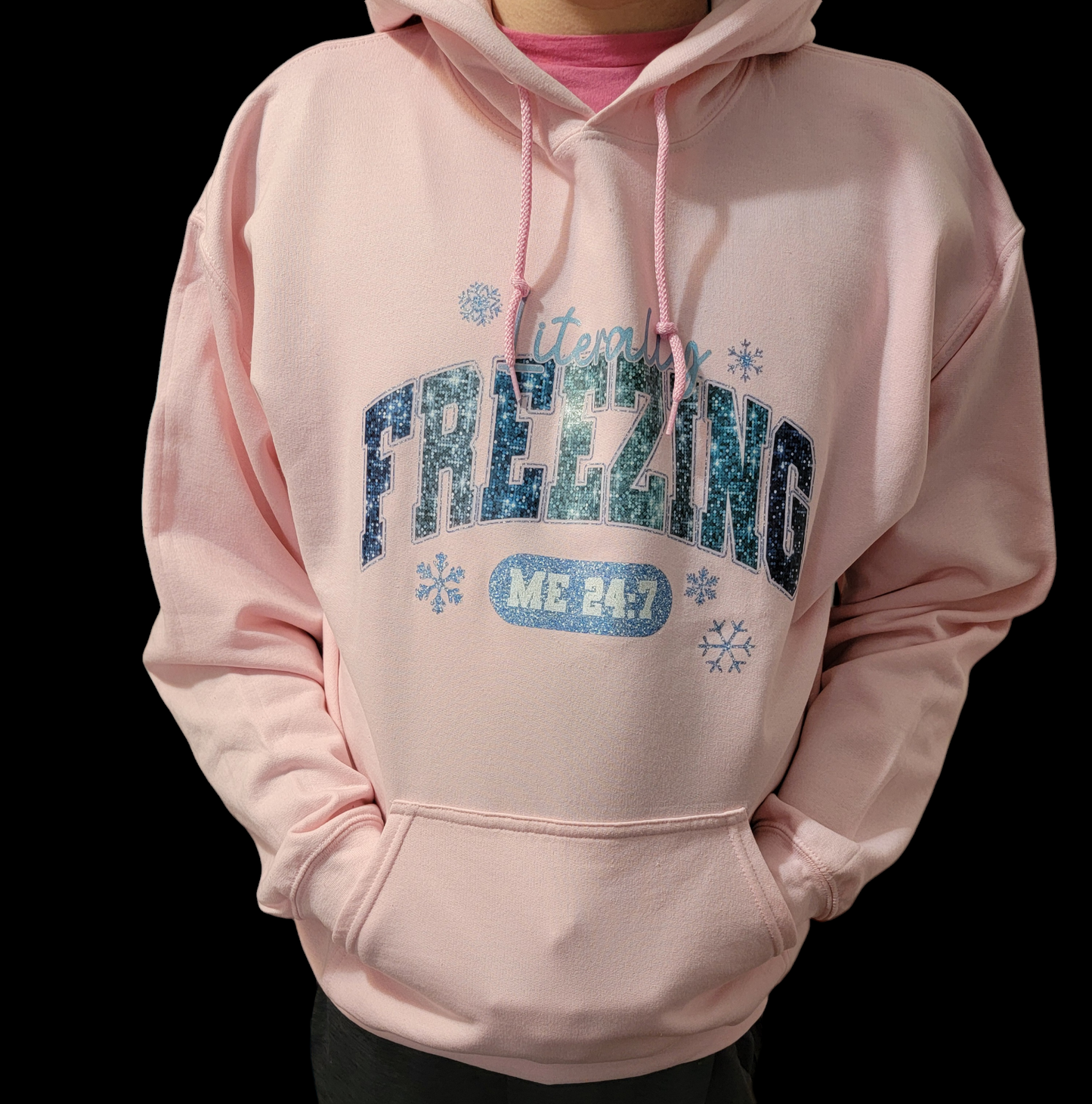 Literally Freezing Me 24:7 - Real Glitter - Christmas Collection - New arrival