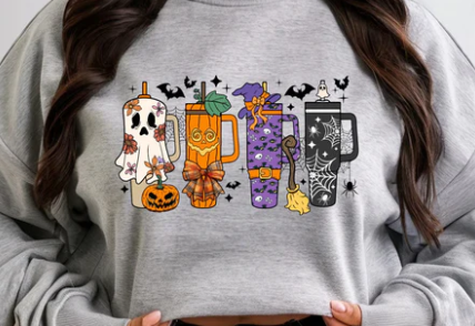 Spooky Stanley - Real Glitter - Fall - Halloween