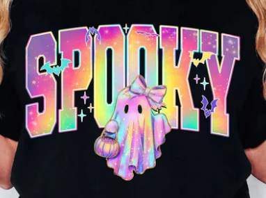 Ghost Spooky Rainbow - Real Glitter - Halloween - New Arrival