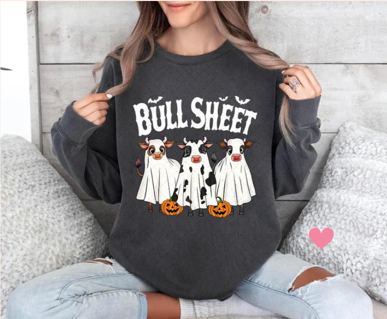 Bull Sheet - Real Glitter- Halloween - Cow - New arrival