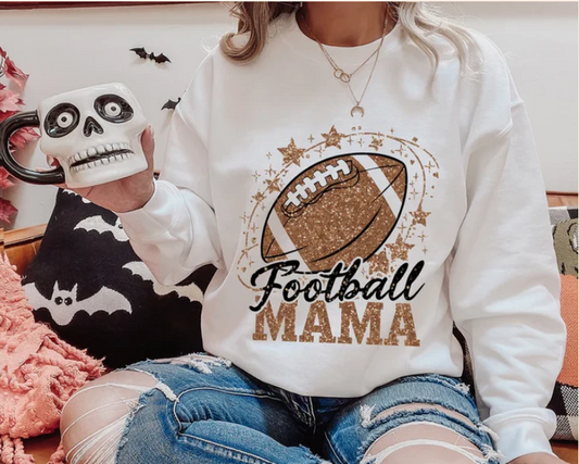 Football Mama - Real Glitter - Fall