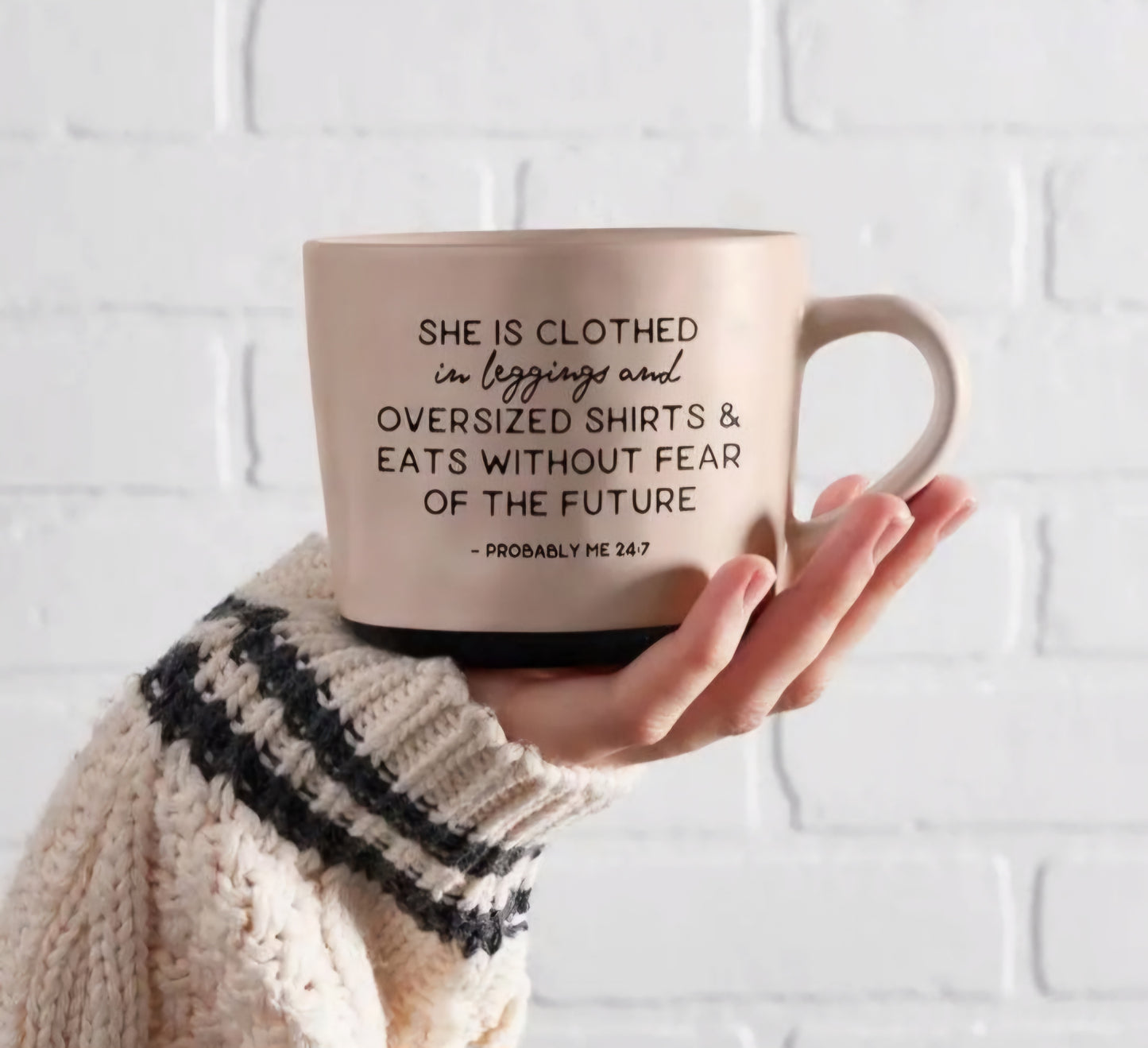 She is clothed coffee cup scroll to view all. - New arrivals