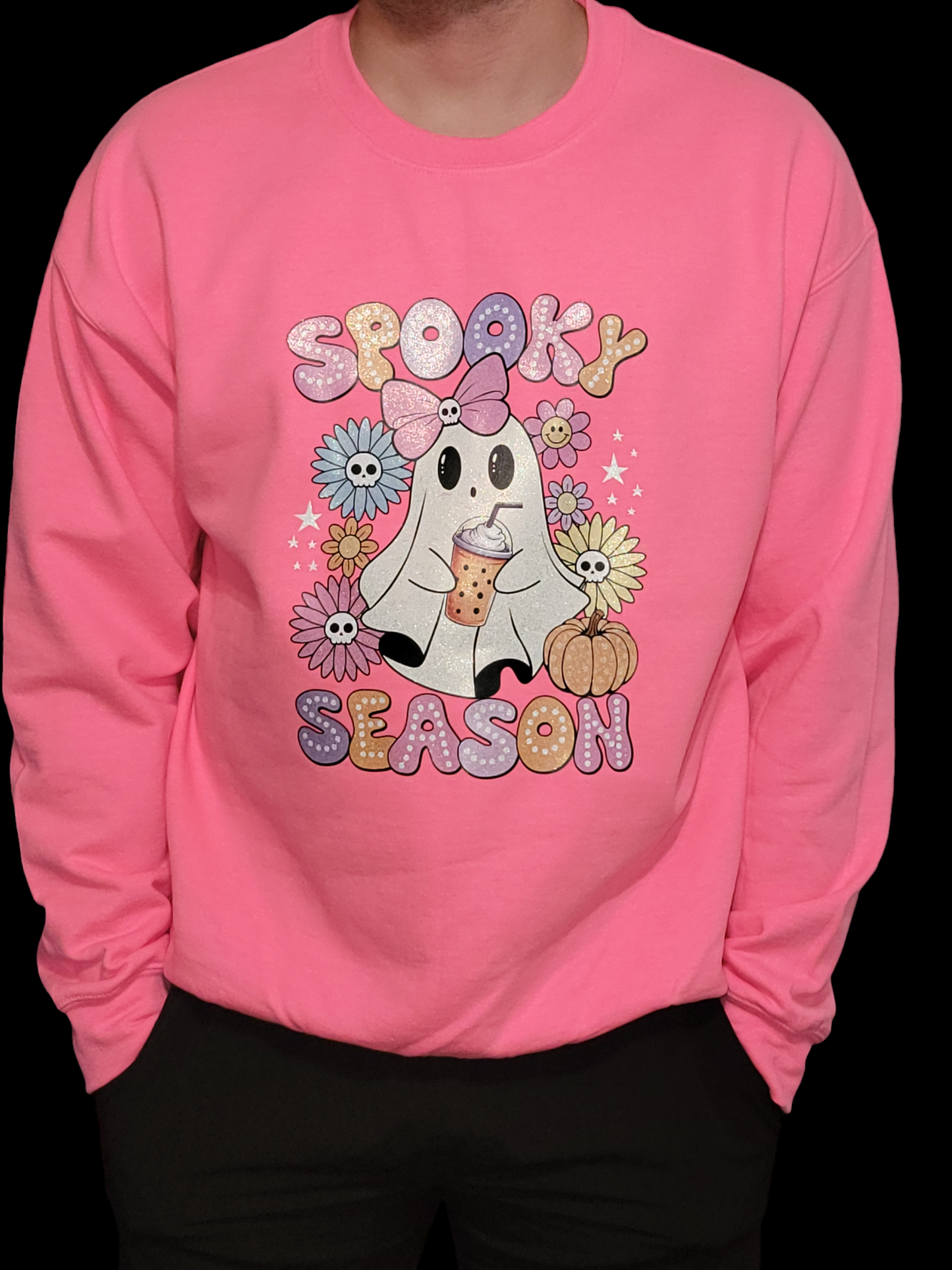 Z Spooky Season Crewneck Sweatshirt Halloween