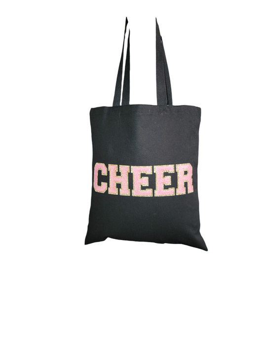 Bag  - Pink Cheer in real glitter