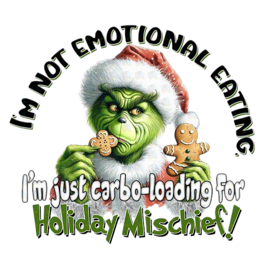 I'm not emotional eating I'm just carb-loading for Holiday Mischief! Real Glitter - Christmas Collection