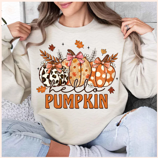Hello Pumpkin - Real Glitter - Fall - New arrival