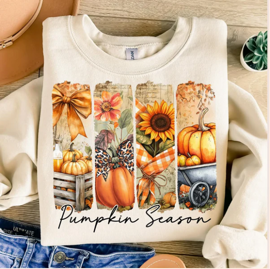 Pumpkin Season - Real Glitter - Fall - New Arrival