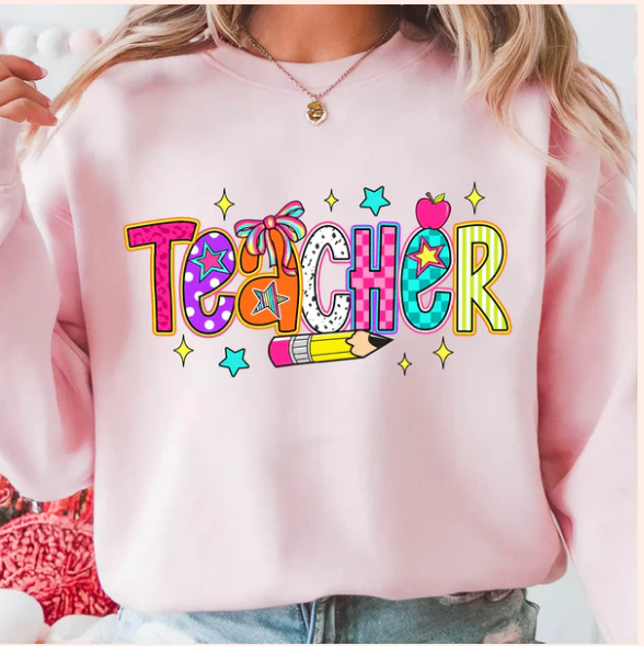 Teacher - Real Glitter -New Arrival