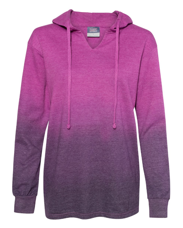 French Terry Ombre Hooded Sweatshirt - Pick your Print Live to be added to Sweatshirt.