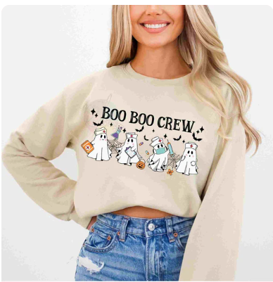 Boo Boo Crew - Real Glitter - Halloween - New arrival