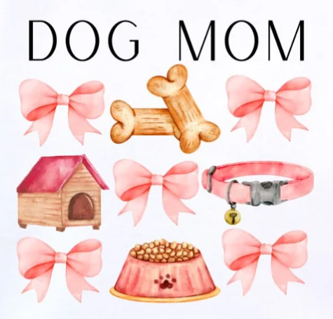 Dog Mom Coquette - Real Glitter - T-Shirt - Crewneck Sweatshirt - Hoodie - New Arrival