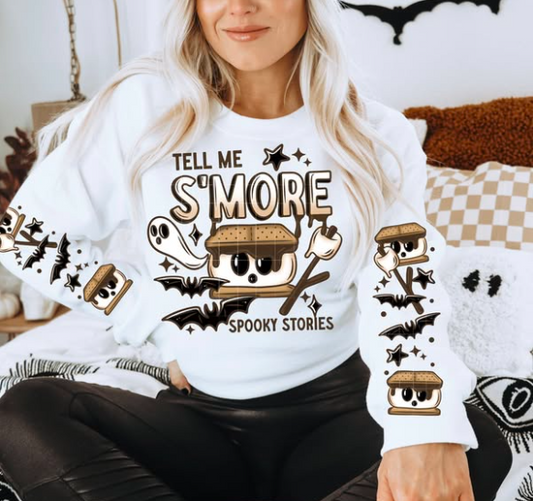 Tell me Smore Spooky Stories w/ sleeves - Real Glitter - Fall - Halloween